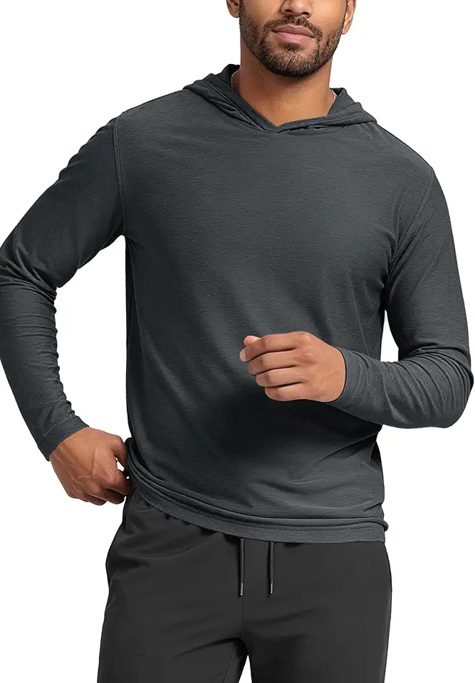 Men's Charcoal Grey Pullover Hoodie