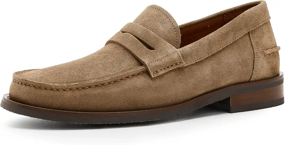 Allen Edmonds Men's Sorrento Suede Penny Loafers