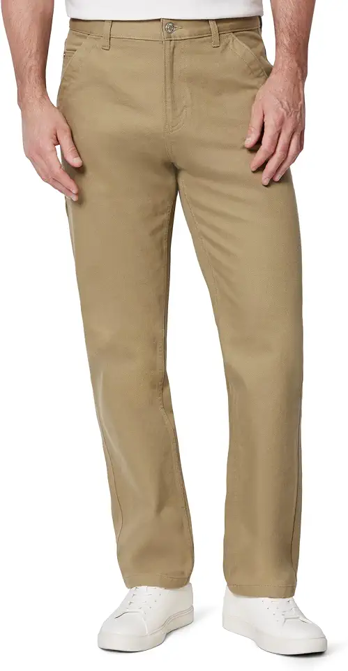 Men's Ecru Relaxed Carpenter Pants