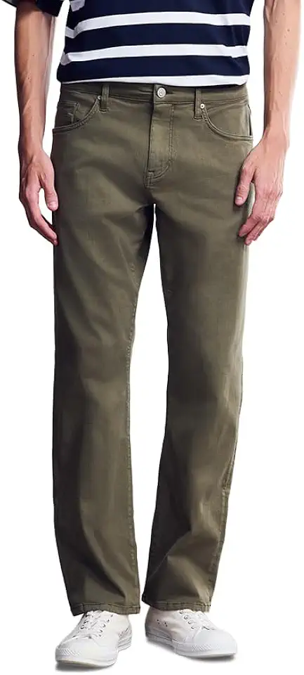 Roam Men's Mid Rise Relaxed Straight Leg Jeans