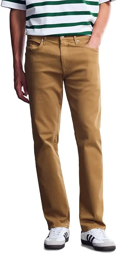 Bridge Men's Regular Rise Straight Leg Jeans
