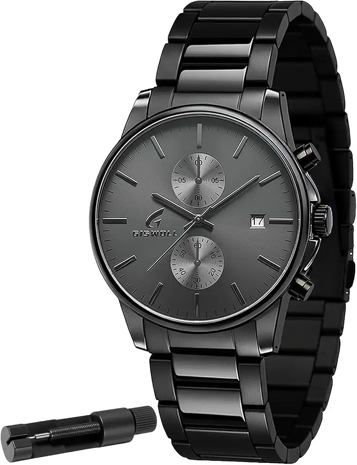 Men's Stainless Steel Chronograph Watch