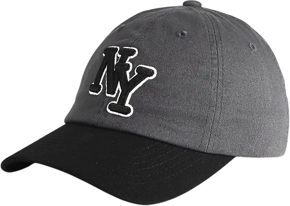 NY 3D Embroidered Dad Hat - New York Baseball Cap