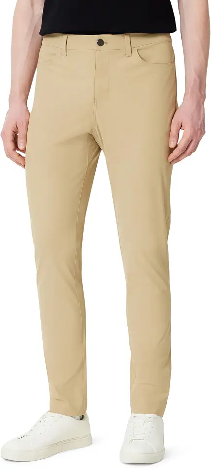 Men's Slim Fit Tan Chino Pants