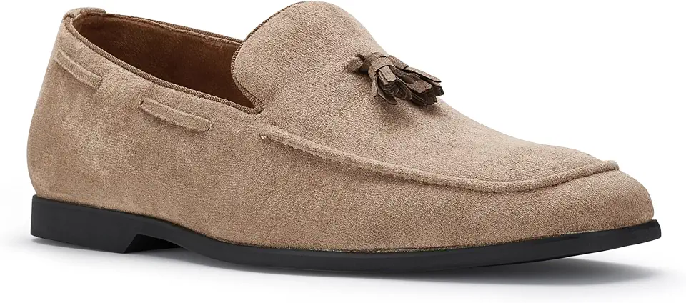 Ferro Aldo Men's Premium Moc Toe Loafers | Casual & Dress Styles with Tassels & Horsebit Buckles