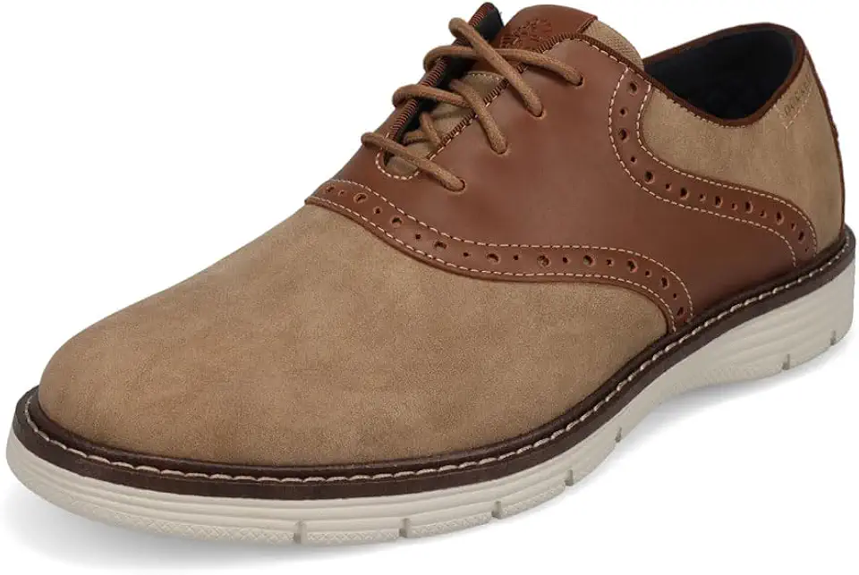 Men's Saddle Oxford Dress Shoes