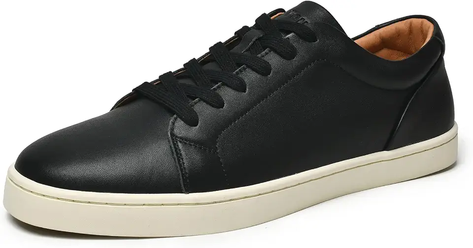 Go Tour Men's Casual Suede Leather Handmade Sneakers