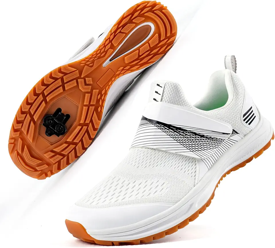 Men's Cycling Shoes Compatible with 2 Bolt SPD Cleats