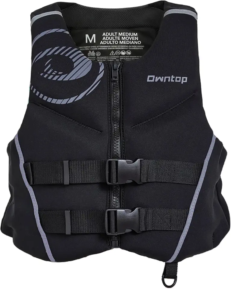 Men's Charcoal Grey Neoprene Life Vest
