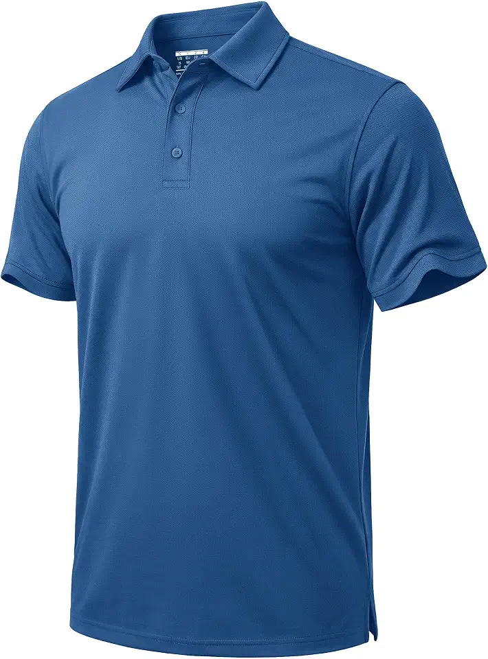 MAGNIVIT Men's Polo Shirt Short Sleeve Cotton Pique Golf Polo Shirts
