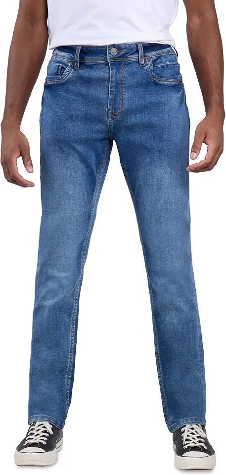 X RAY Men's Soft Slim Fit Stretch Cotton Denim Jeans Pants