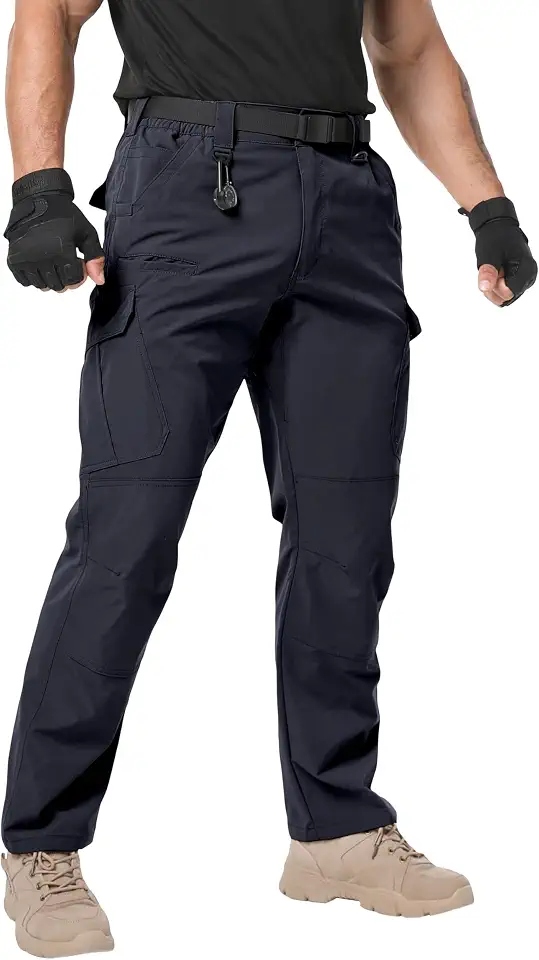 Men's Charcoal Color Block Climbing Pants