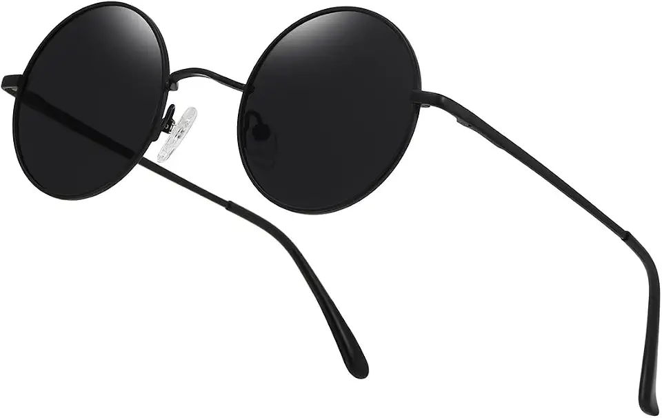 Men's Round Frame Sunglasses