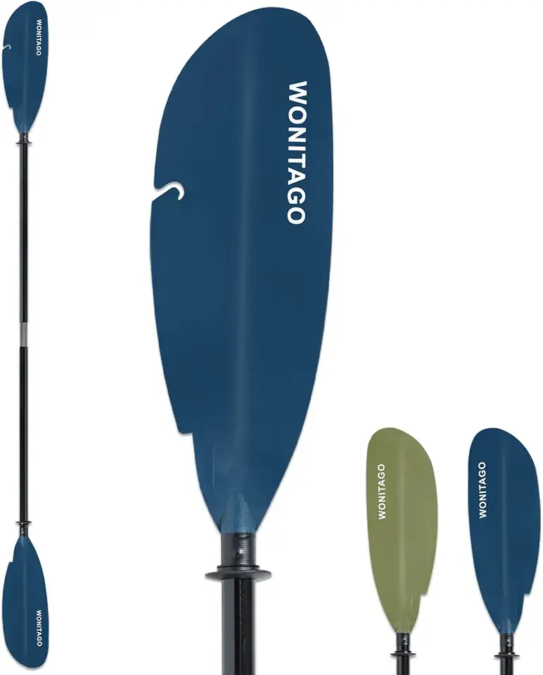 Angler Kayak Paddle, Adjustable Fiberglass Kayak Fishing Oar