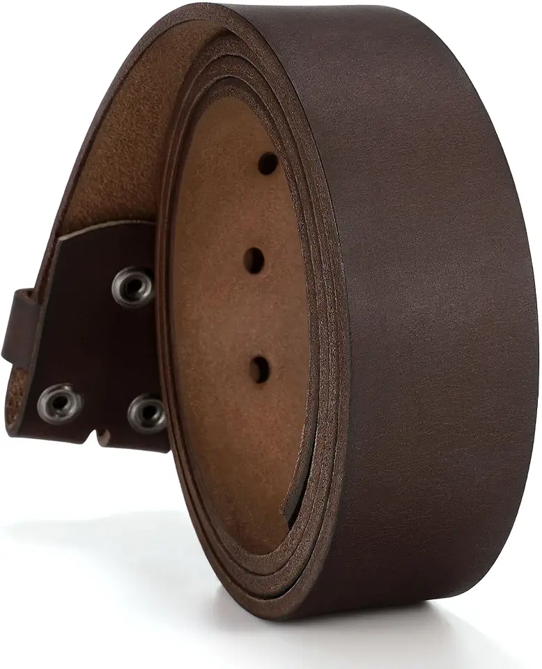 Men's Western Buckle Leather Belt