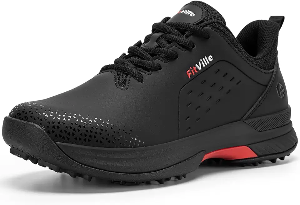 FitVille Extra Wide Men's Golf Shoes V5
