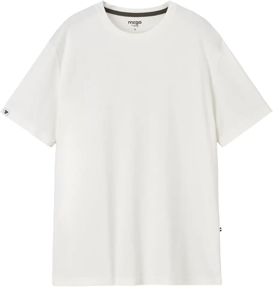 Short Sleeve T Shirt Midweight 100% 6.35 oz. Cotton Soft Crew Neck Tee for Men Women Unisex Basic Regular Fit