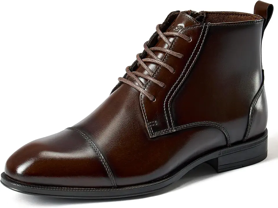Holy dove Men's Dress Boots Cap Toe Oxford Short Ankle Boot