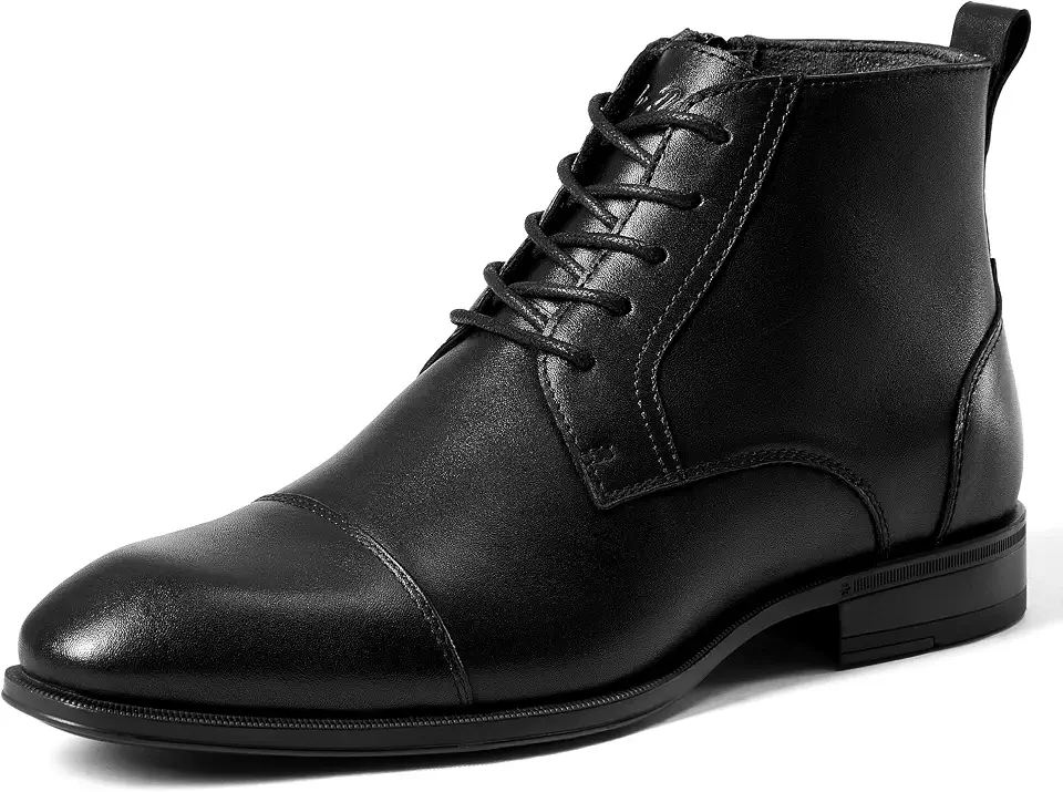 Holy dove Men's Dress Boots Cap Toe Oxford Short Ankle Boot