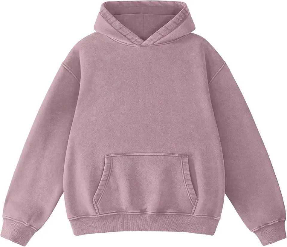 Hatant Oversized Hoodie Sweatshirts for Men Couples Heavyweight Hoodies Pullover Vintage Mens Acid Wash Sweaters Clothes 2026