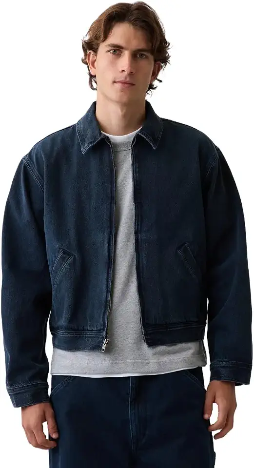 GAP Men's Denim Utility Jacket