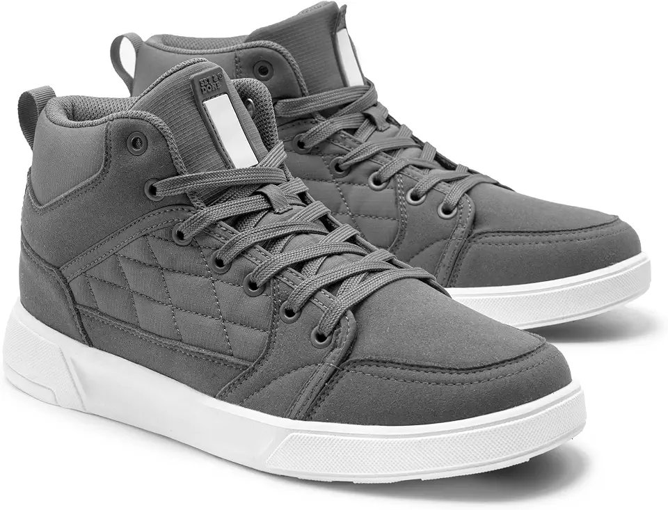 | Men's Casual High Top Sneakers – Lightweight Dress Sneakers for Everyday Wear