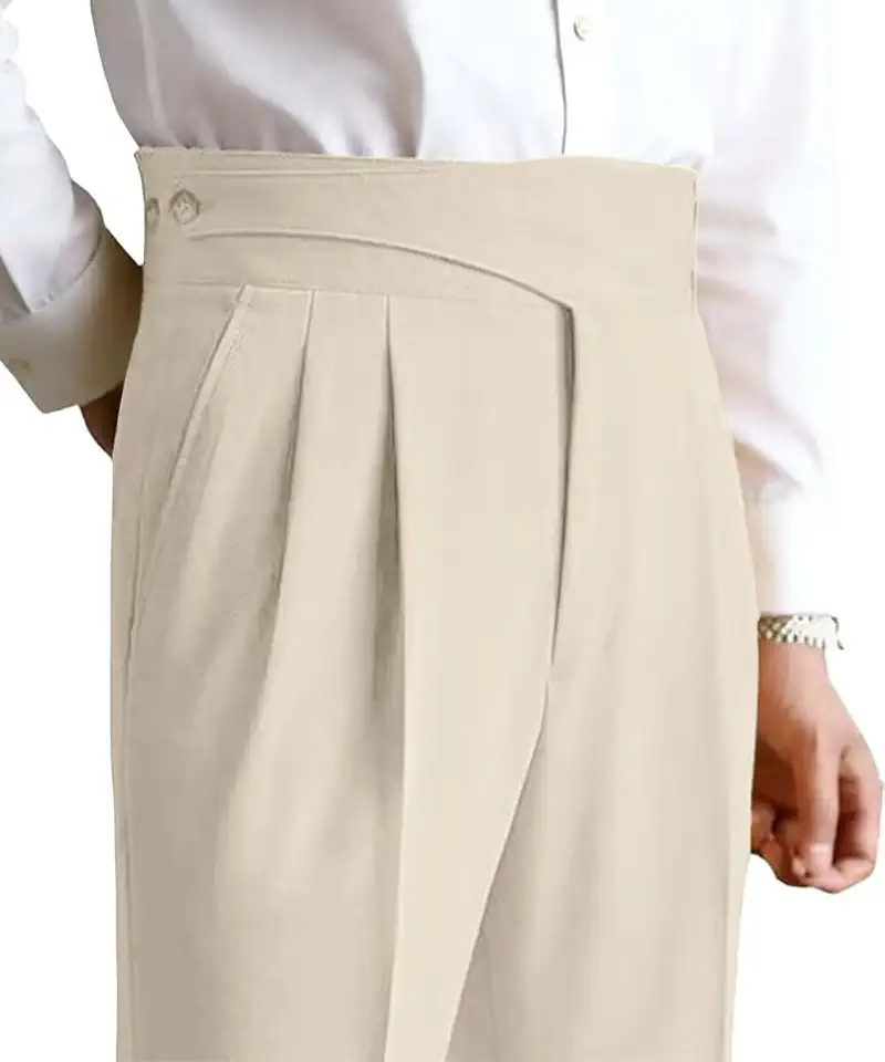 Dress Pants for Men Work Trouser Casual Work Pants Slacks for Men Pleated