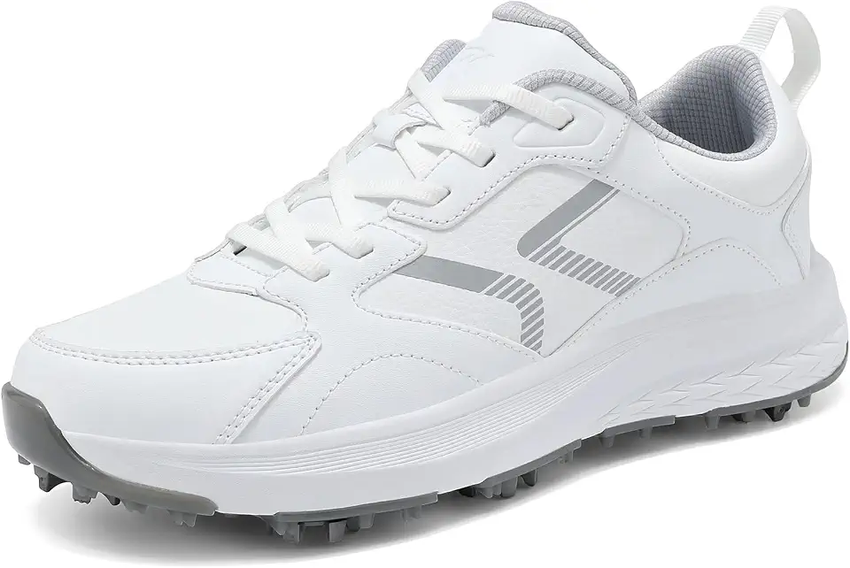 Mens Golf Shoes Spiked Non Slip Waterproof Professional