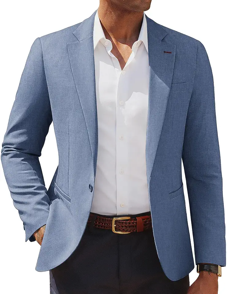 Men's Light Blue Blazer