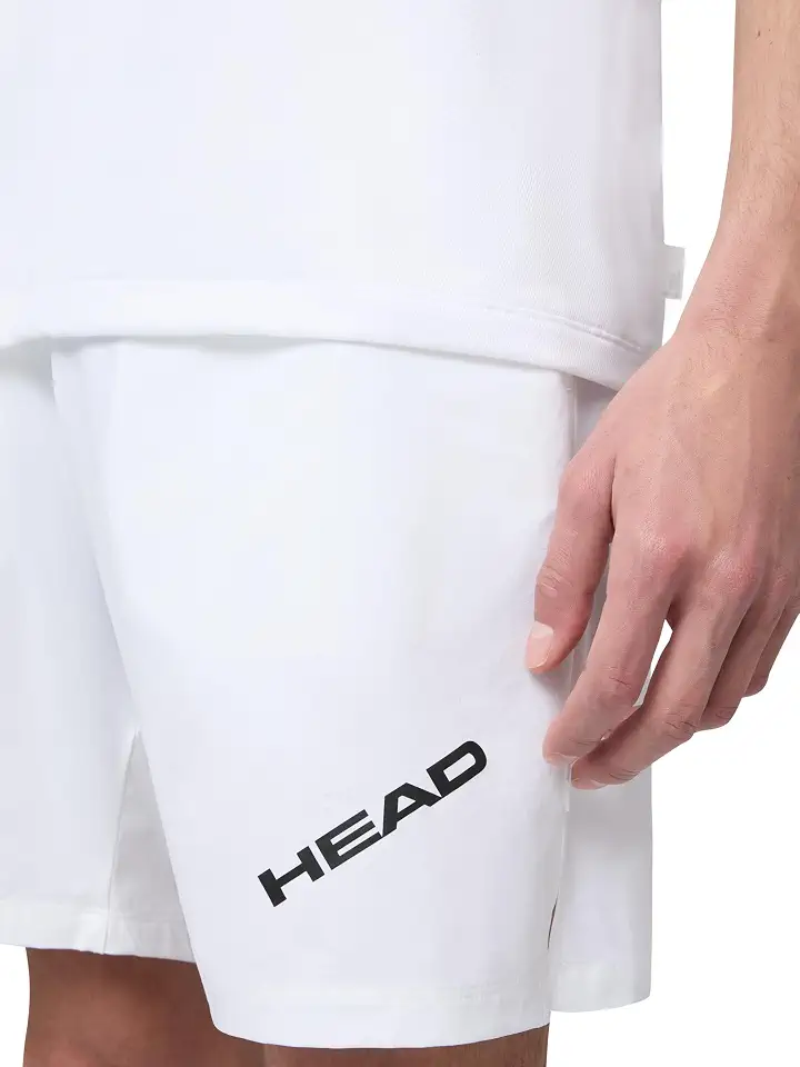 HEAD Men’s Pro Performance Tennis Shorts – 4-Way Stretch Woven Fabric with Moisture Wicking and Adjustable Waistband