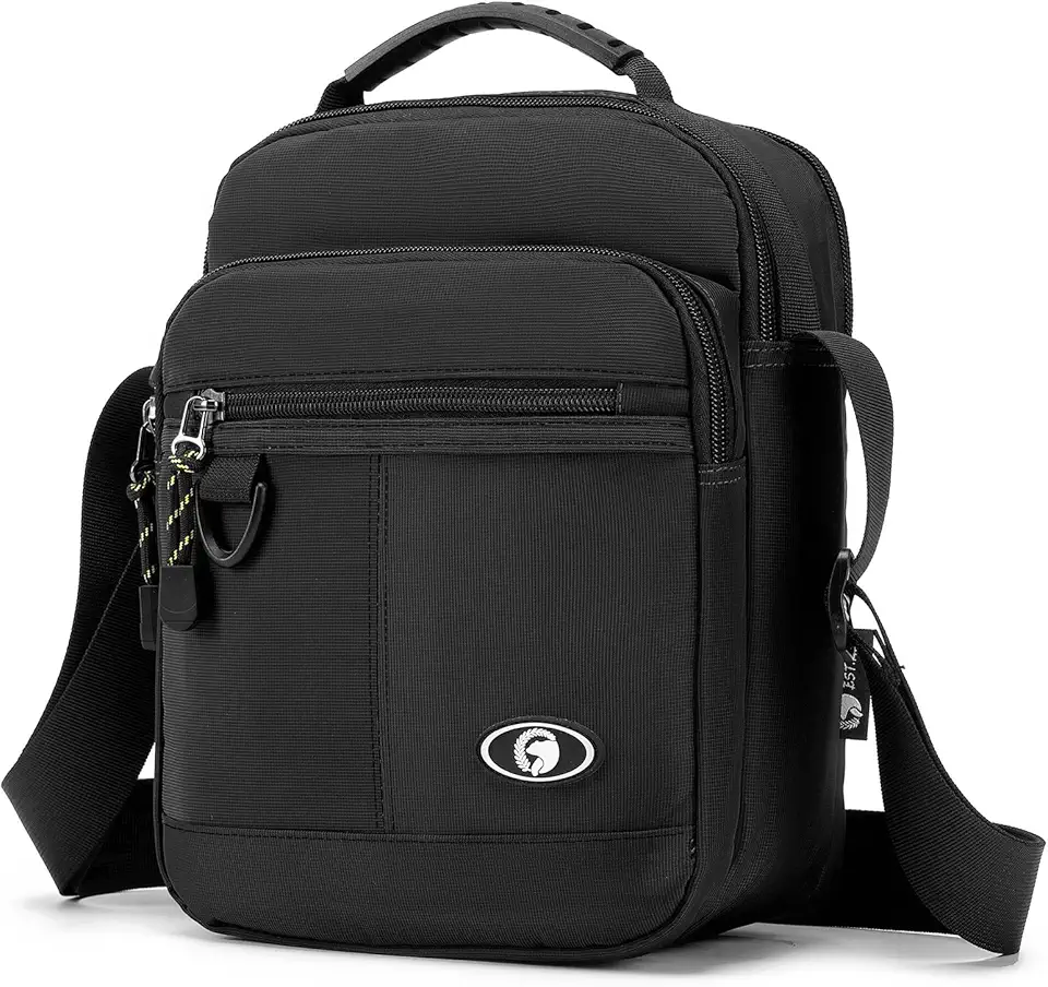 Messenger Bag for Men Shoulder Bag Mens Handbag Crossbody Bag Sling Bags for 9,7 inch IPad Business Work Travel Weekend