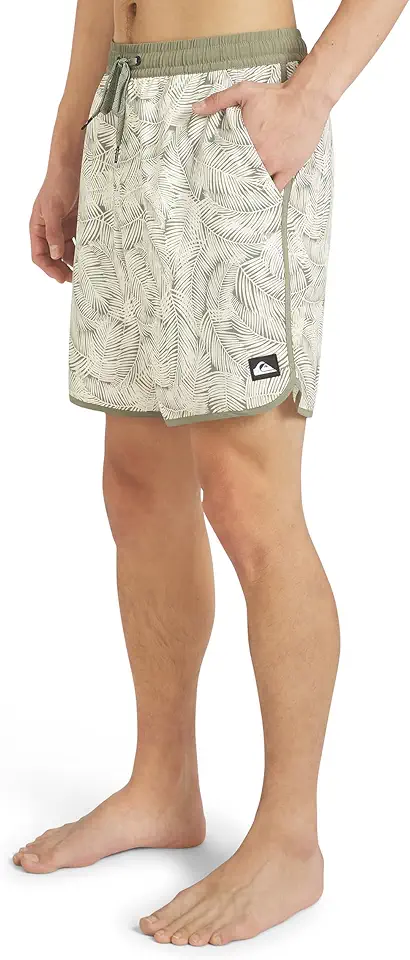 Quiksilver Men's Swimwear Regular Fit Stretchable Comfort Liner Swim Trunks (S-XXL)