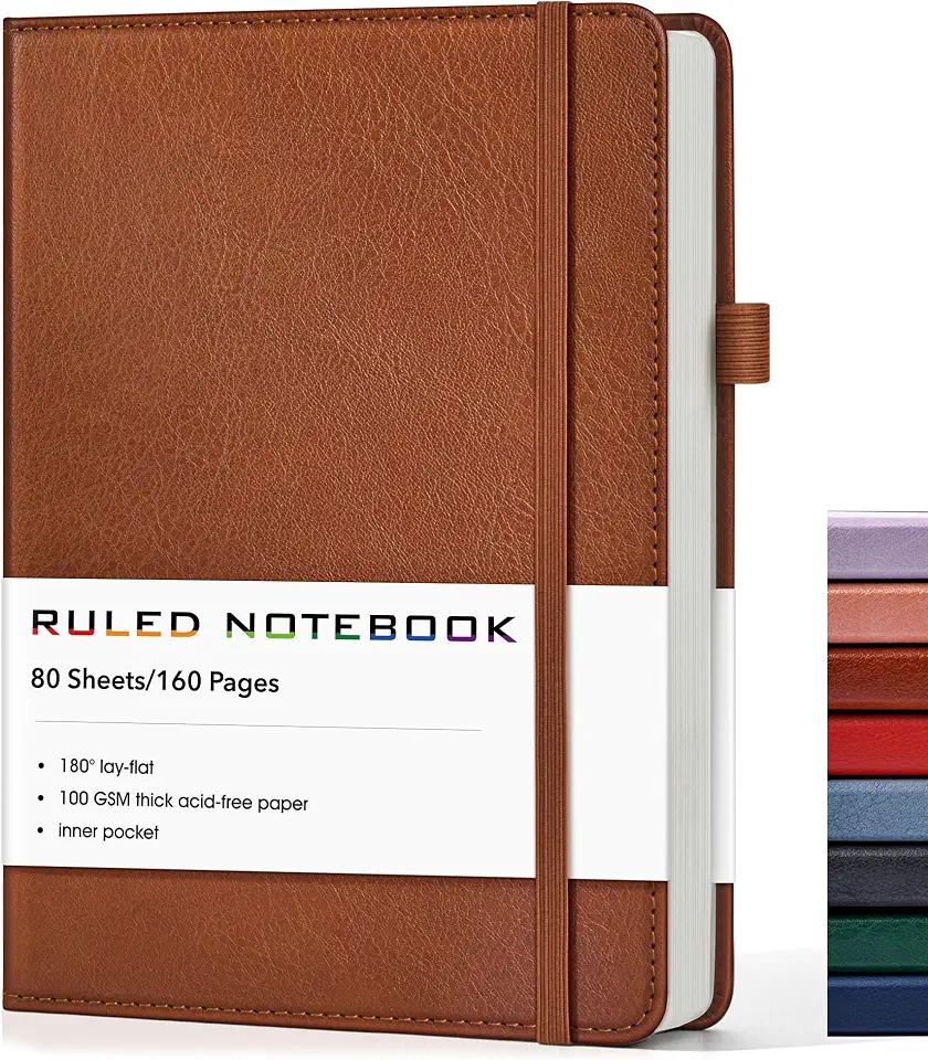 Men's Leather Bound Hardcover Journal