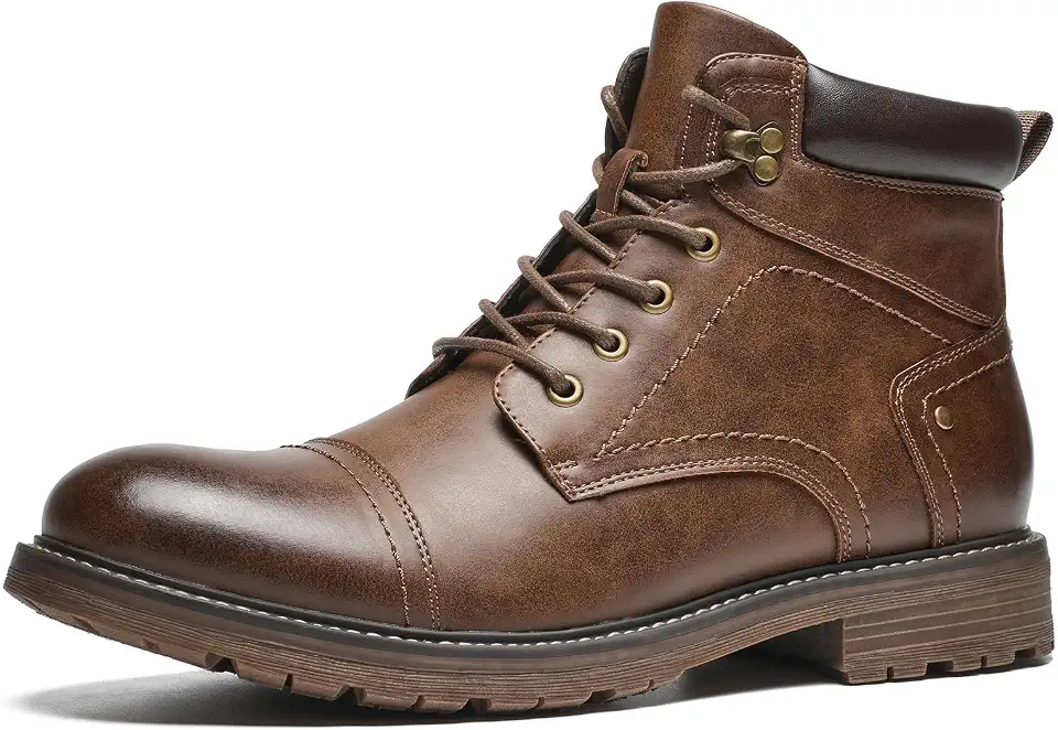 Men's Chukka Boots, Classic Cap Toe for Casual & Formal Wear