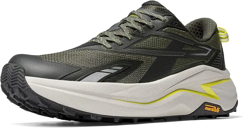 NORTIV 8 Men's Wide Toe Box Trail Running Shoes