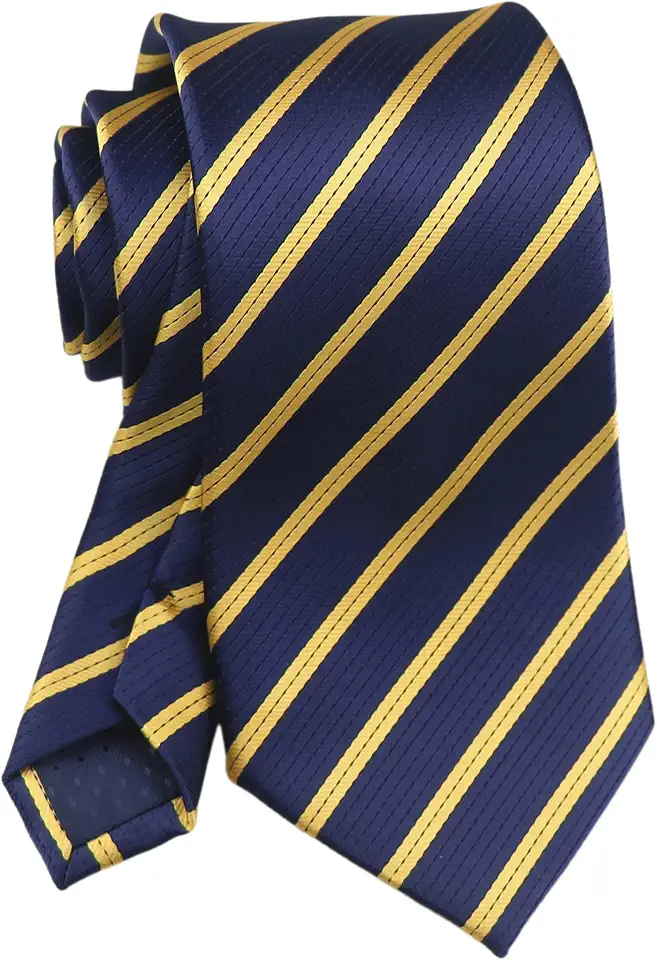Men's Striped Ties Formal Neckties 3.15" College Business Tie For Men
