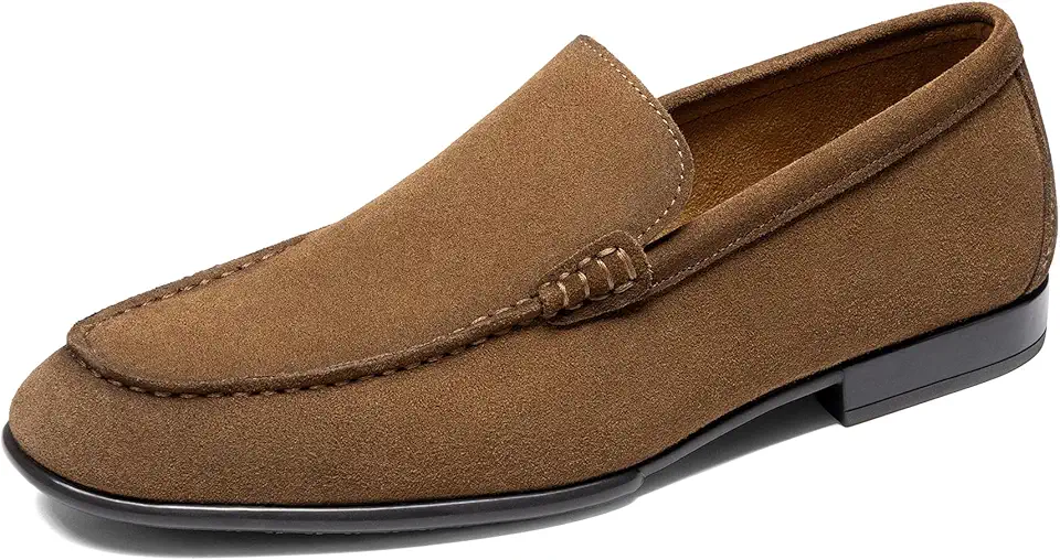 Bruno Marc Men's Classic Loafers Leather Suede Dress Shoes Comfort Lightweight Slip-on Shoes