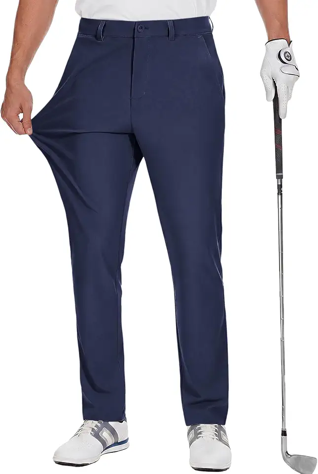 Men's Navy Blue Golf Pants
