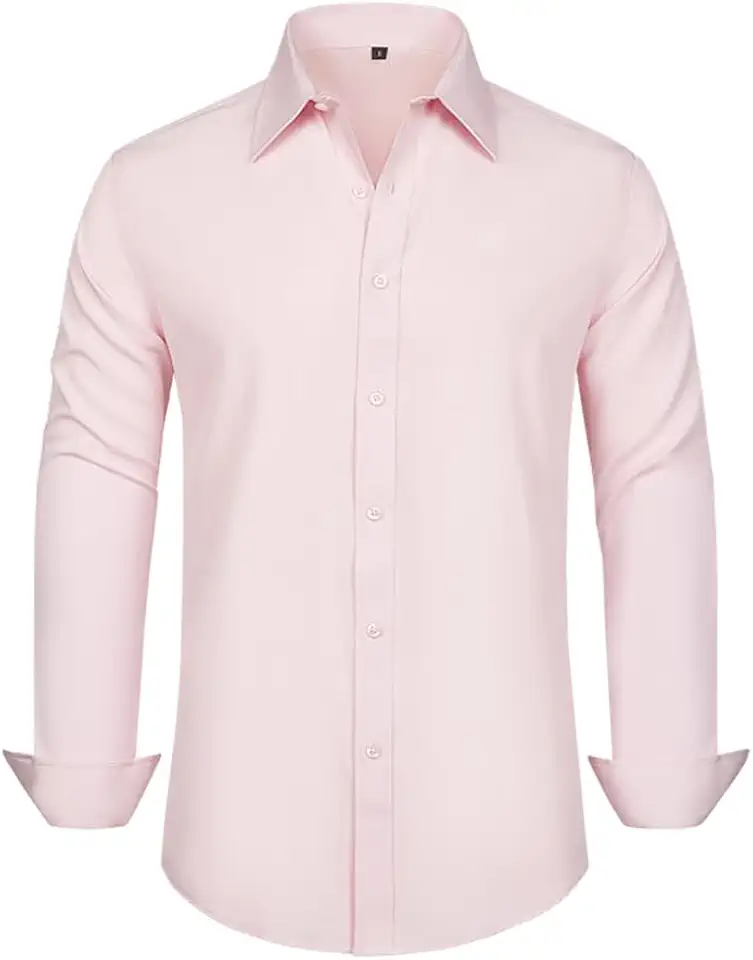 Men's Light Pink Dress Shirt