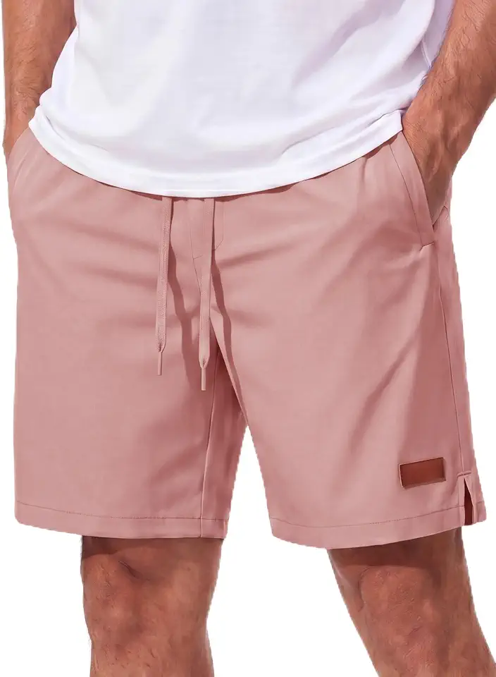 MAGCOMSEN Mens 7 Inch Shorts Casaul Chino Summer Beach Shorts with Pockets