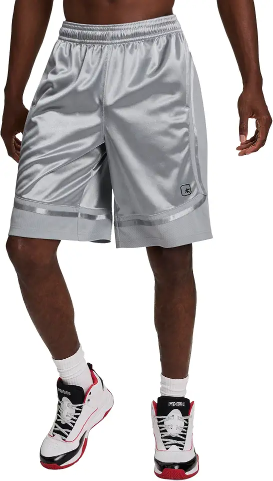 AND1 Men's Home Court Advantage Short, 11” Inseam, Classic Fit, Lightweight Fabric