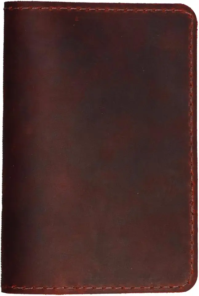 Field Notes Leather Cover, Full Grain, Fits 3.5" x 5.5" Notebooks, Crafted in the USA, Pocket Journal Cover for Everyday Carry with Pen Holder