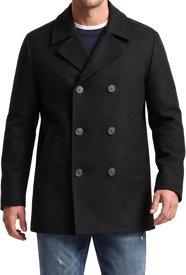 Nautica Men's Wool Blend Peacoat