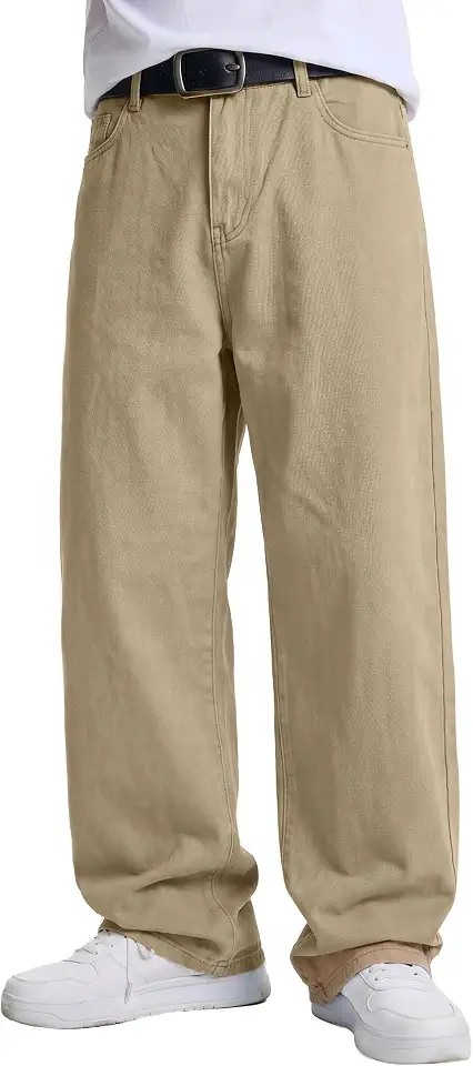 JMIERR Mens Baggy Jeans Wide Leg Y2K Loose Fit Denim Pants