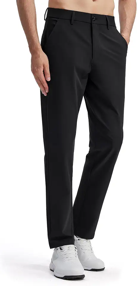 Global Recycled Standard Mens Golf Pants Stretch Business Casual Work Dress Pants Slacks 30"/32"/34"