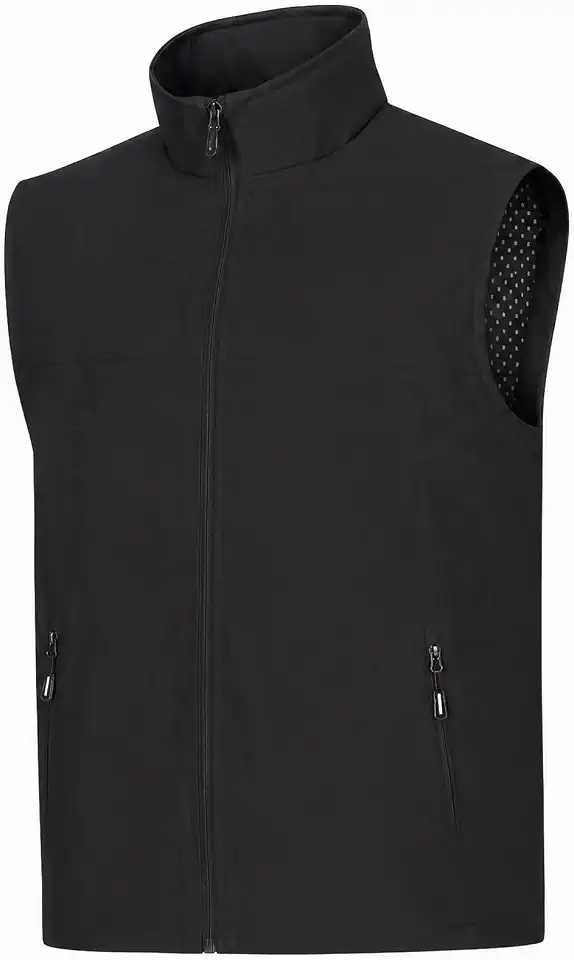 Men's Lightweight Vest Casual Outerwear Sleeveless Jacket