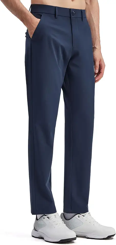Global Recycled Standard Mens Golf Pants Stretch Business Casual Work Dress Pants Slacks 30"/32"/34"