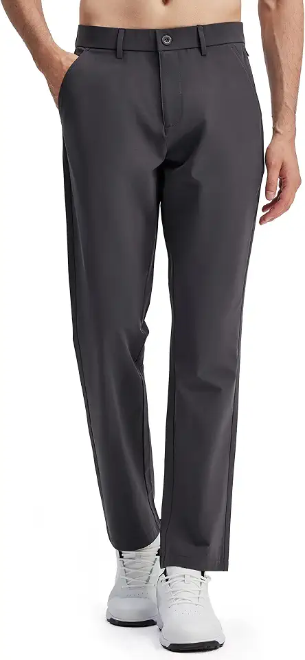 Global Recycled Standard Mens Golf Pants Stretch Business Casual Work Dress Pants Slacks 30"/32"/34"