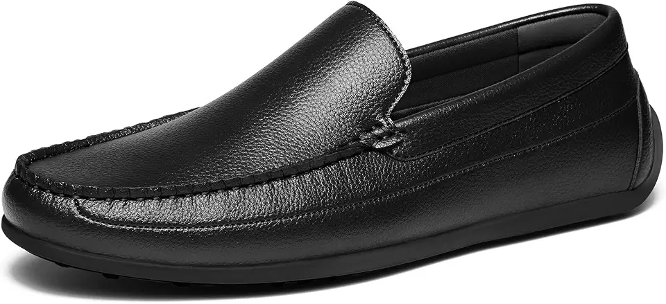 HEEZ Men's Driving Loafers Casual Slip On Loafers for Men Moccasins Shoes