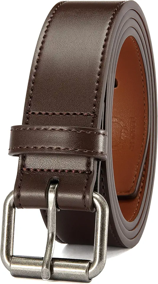 CHAOREN Work Belts for Men, Leather Belt Heavy Duty for Daily Wear